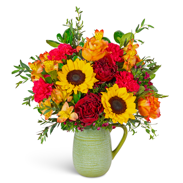 Petal Parade Pitcher Keepsake