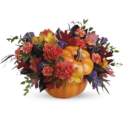 Hauntingly Pretty Pumpkin Bouquet