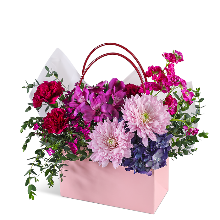 Magenta Garden Tote