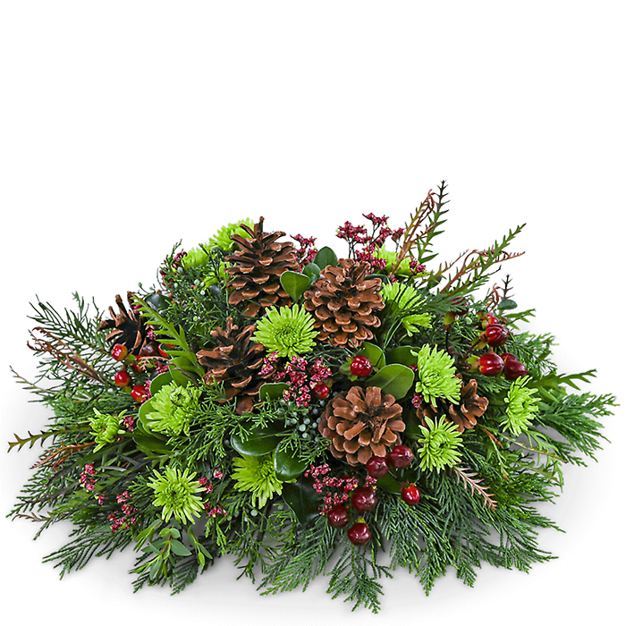 Trimmed in Tradition Centerpiece